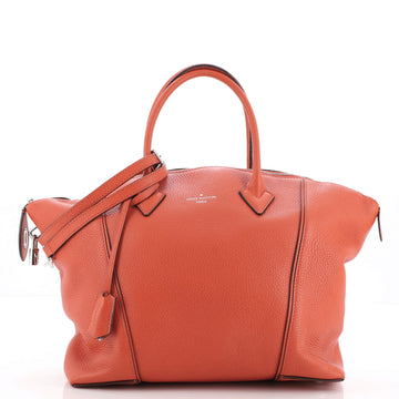 Louis Vuitton Soft Lockit Handbag Leather MM