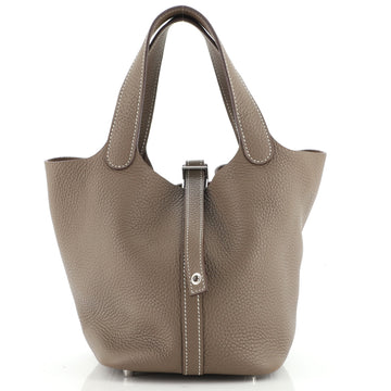 Hermes Picotin Lock Bag Clemence PM