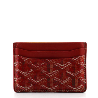 Goyard Saint Sulpice Card Holder Coated Canvas