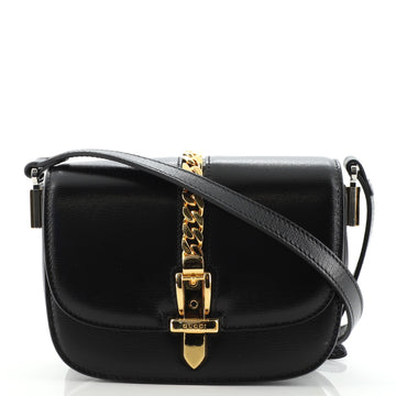 Gucci Sylvie 1969 Shoulder Bag Leather Mini