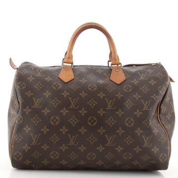 Louis Vuitton Speedy Handbag Monogram Canvas 35