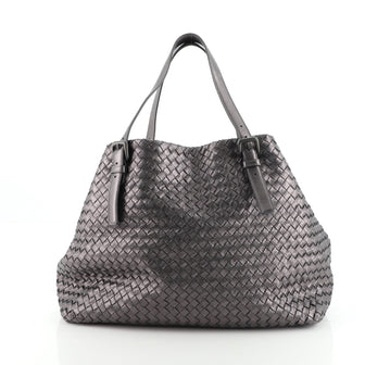 Bottega Veneta A-Shape Tote Intrecciato Nappa Medium