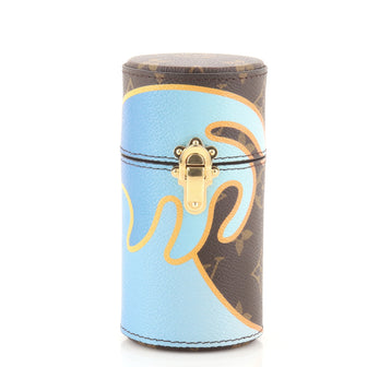 Louis Vuitton 100ml Fragrance Travel Case Printed Monogram Canvas
