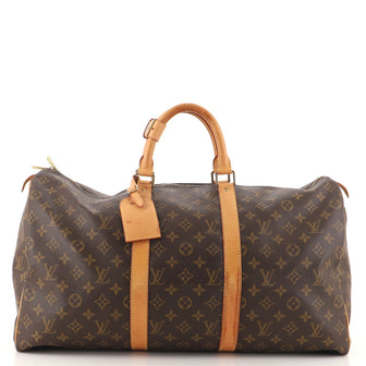 Louis Vuitton Keepall Bag Monogram Canvas 50