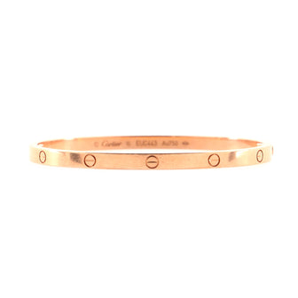 Cartier Love Bracelet 18K Rose Gold Small
