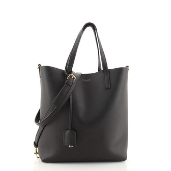 Saint Laurent Shopper Tote Leather Toy