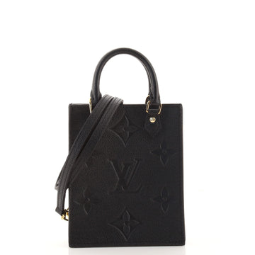 Louis Vuitton Petit Sac Plat Bag Monogram Empreinte Giant