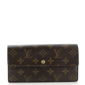 Louis Vuitton Vintage Sarah Wallet Monogram Canvas