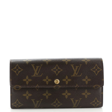 Louis Vuitton Vintage Sarah Wallet Monogram Canvas