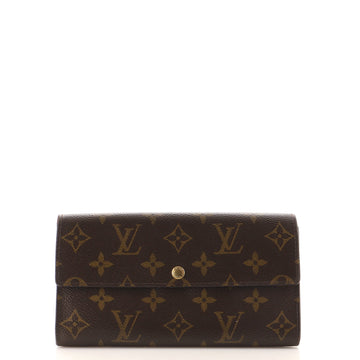 Louis Vuitton Vintage Sarah Wallet Monogram Canvas