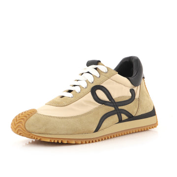 Loewe Women's Flow Runner Sneakers Nylon with Leather and Suede