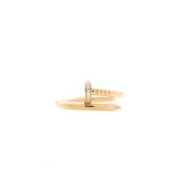 Cartier Juste un Clou Ring 18K Yellow Gold and Diamonds