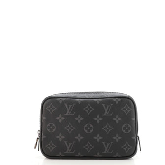 Louis Vuitton Toiletry Pouch Monogram Eclipse Canvas PM