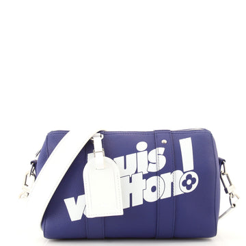 Louis Vuitton City Keepall Bag Everyday Signature Printed Leather