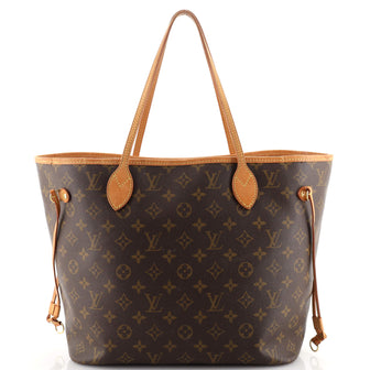 Louis Vuitton Neverfull Tote Monogram Canvas MM