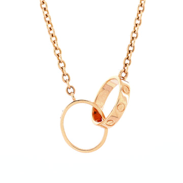 Cartier Love Interlocking Bracelet 18K Rose Gold