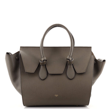 Celine Tie Knot Tote Grainy Leather Small