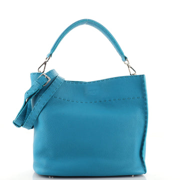 Fendi Selleria Anna Bucket Bag Leather Small