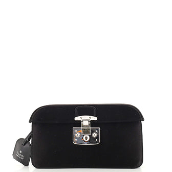 Gucci Lady Lock Clutch Satin