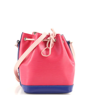 Louis Vuitton Tricolor Noe Handbag Epi Leather Nano