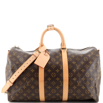 Louis Vuitton Keepall Bandouliere Bag Monogram Canvas 45