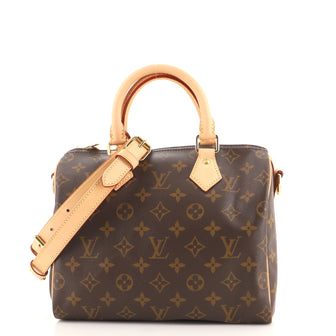 Louis Vuitton Speedy Bandouliere Bag Monogram Canvas 25