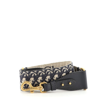 Christian Dior Adjustable Shoulder Strap Oblique Canvas