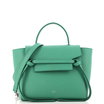 Celine Belt Bag Textured Leather Micro