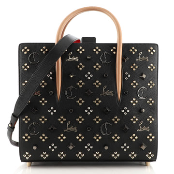 Christian Louboutin Paloma Tote Embellished Leather Medium