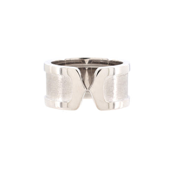 Cartier C de Cartier Ring 18K White Gold 10mm