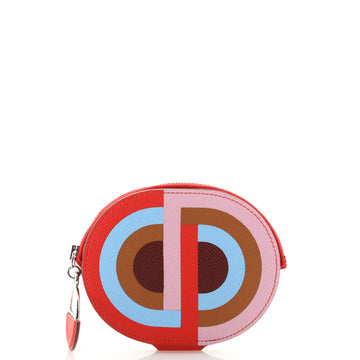 Hermes In-the-Loop Coin Case Multicolor Leather