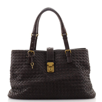 Bottega Veneta Roma Bag Intrecciato Nappa Medium
