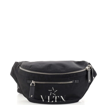 Valentino Garavani VLTN Front Pocket Waist Bag Printed Nylon