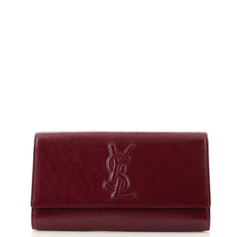 Saint Laurent Belle de Jour Clutch Patent Large