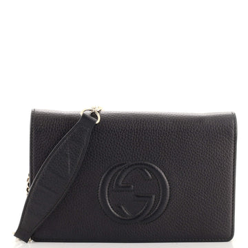Gucci Soho Wallet on Chain Leather