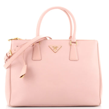 Prada Galleria Double Zip Tote Saffiano Leather Medium