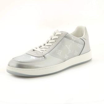 Louis Vuitton Men's Rivoli Sneakers Monogram Metallic Canvas