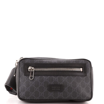 Gucci Soft Zip Belt Bag GG Coated Canvas Small
