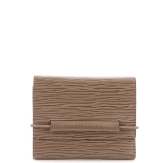 Louis Vuitton Porte Monnaie Elastique Wallet Epi Leather