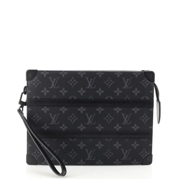 Louis Vuitton Trunk Pouch Monogram Eclipse Canvas