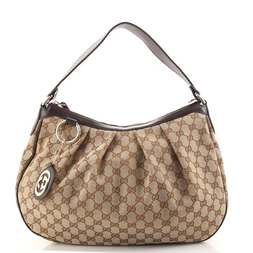 Gucci Sukey Hobo GG Canvas Medium