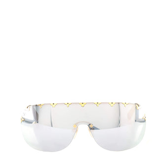 Louis Vuitton Purple Rain Shield Sunglasses Metal