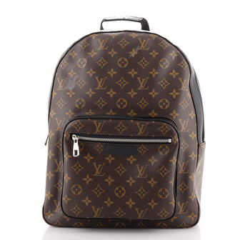 Louis Vuitton Josh Backpack Macassar Monogram Canvas