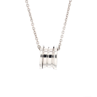 Bvlgari B.Zero1 Pendant Necklace 18K White Gold