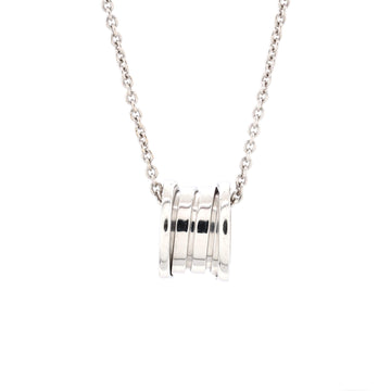 Bvlgari B.Zero1 Pendant Necklace 18K White Gold