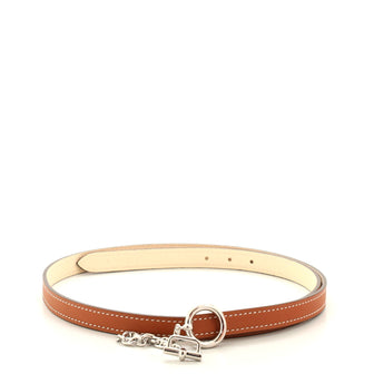 Hermes Carrousel Reversible Belt Leather Thin