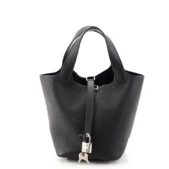 Hermes Picotin Lock Bag Clemence PM