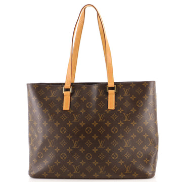 Louis Vuitton Luco Handbag Monogram Canvas