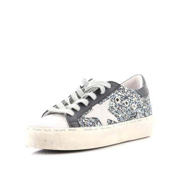 Golden Goose Women's Hi Star Sneakers Glitter