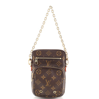 Louis Vuitton Utility Phone Sleeve Bag Monogram Canvas